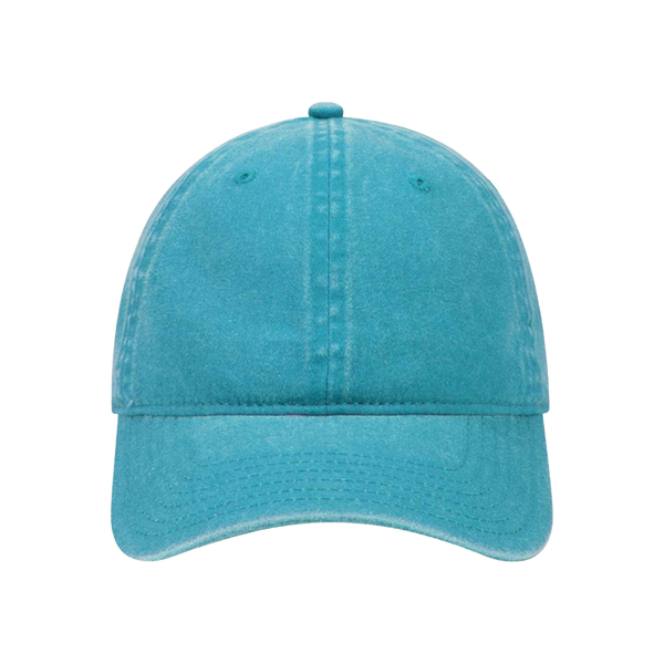 Patched Garment Washed "Dad Hat"