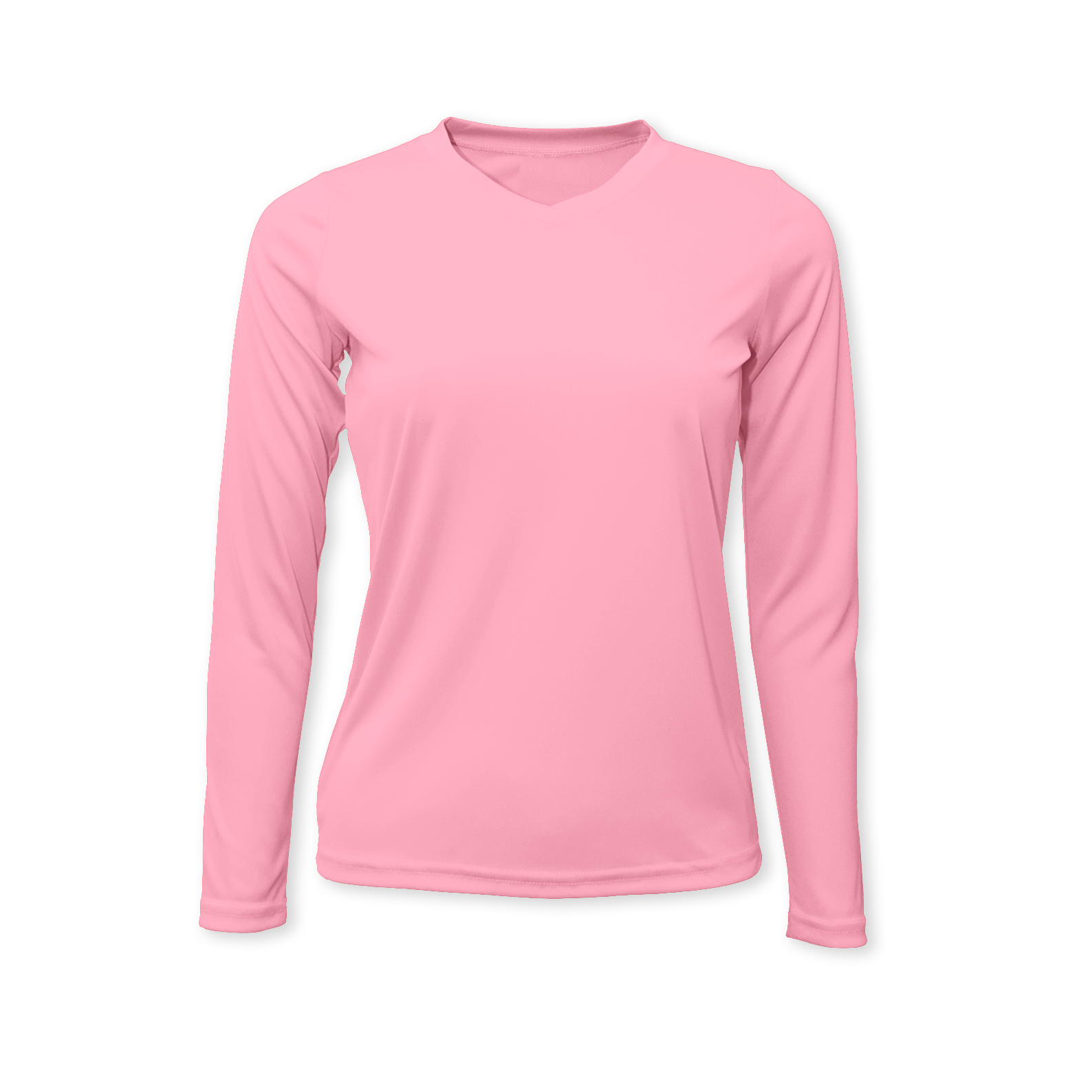 Baby pink hot sale long sleeve shirt
