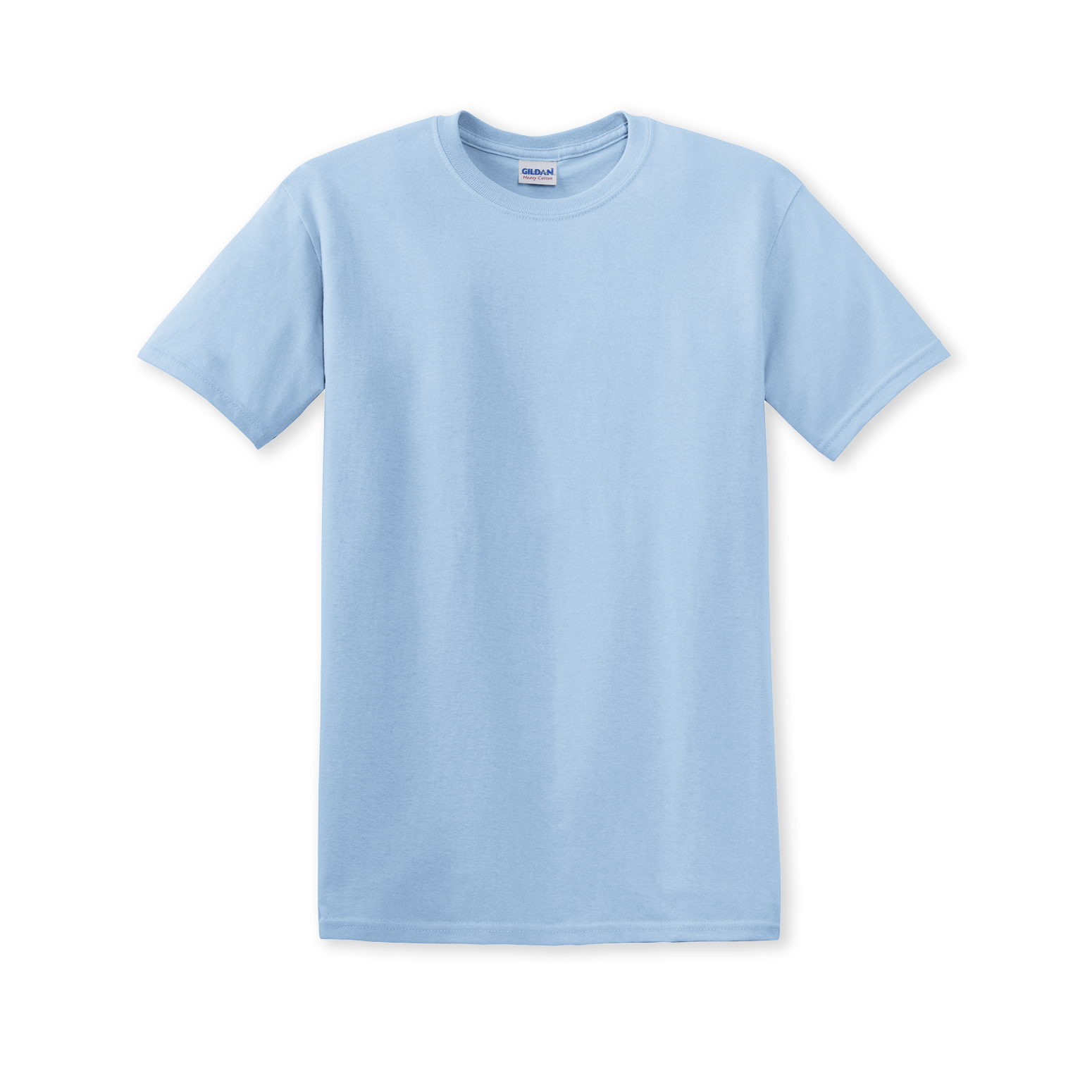 Light blue 2024 cotton t shirt
