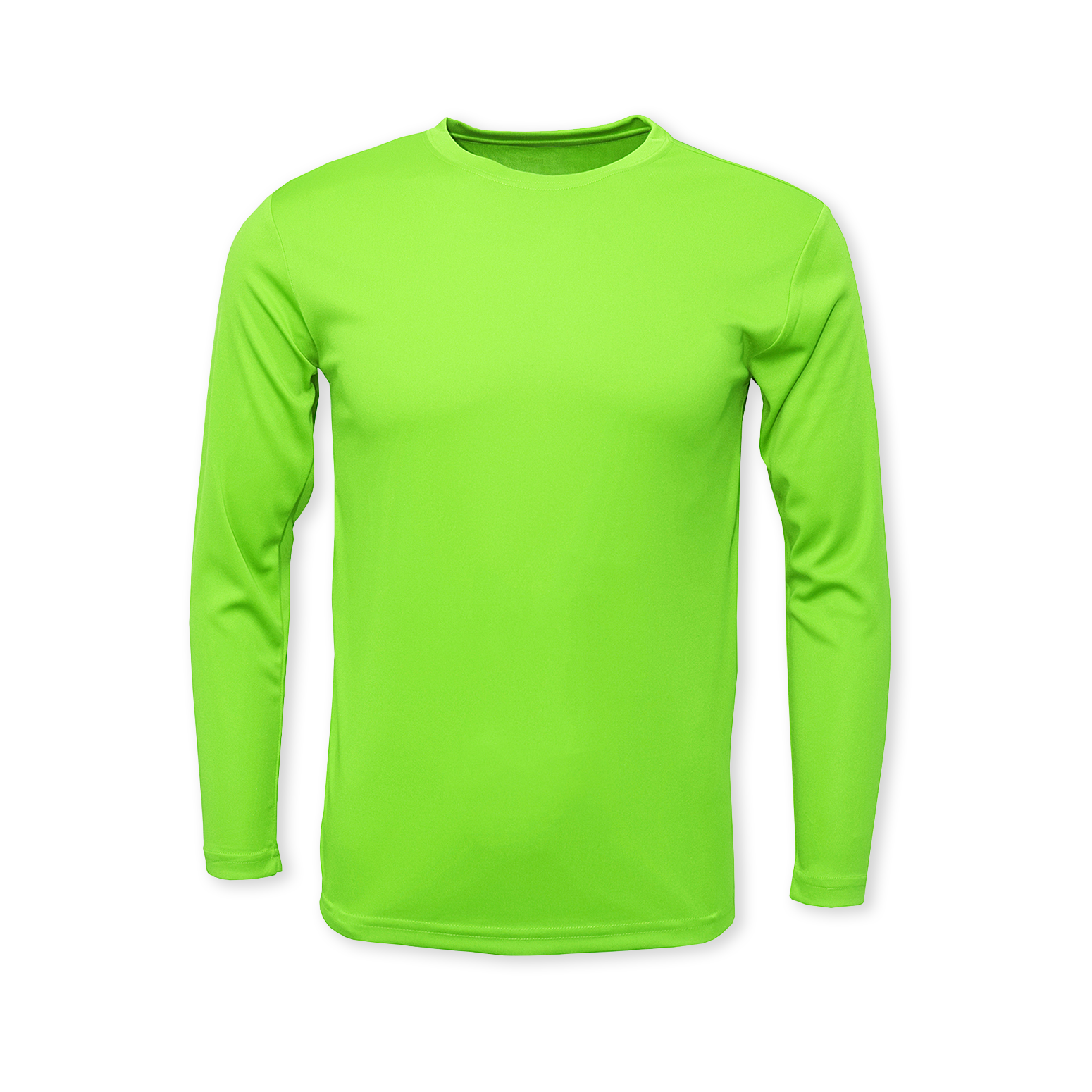 Green online light shirt