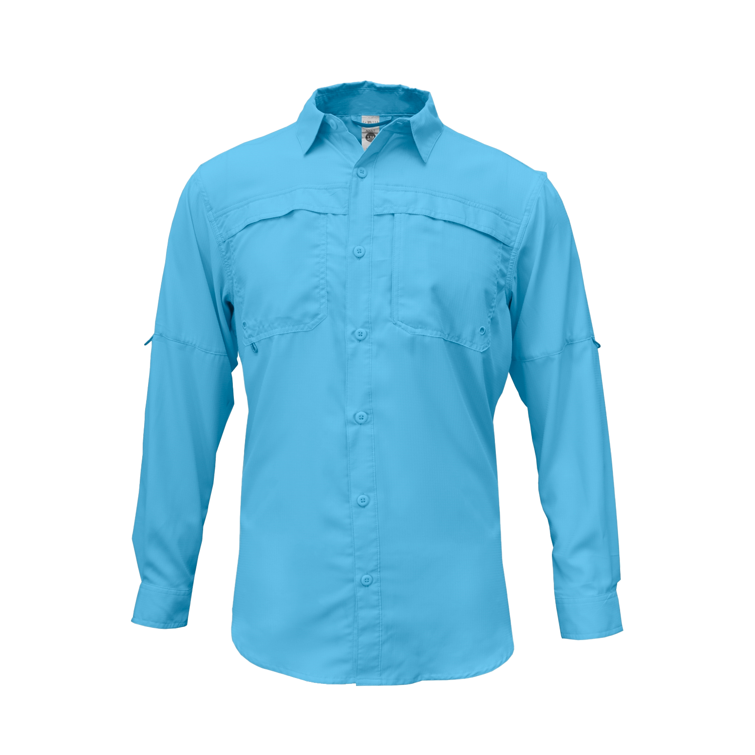 Custom Sublimated Long Sleeve Fishing Shirt with Elastic Cuff